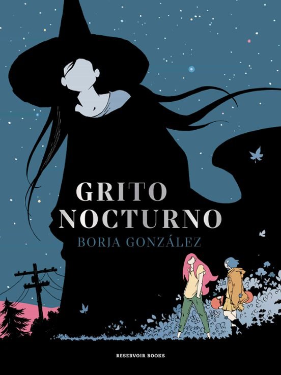 Portada del libro Grito Nocturno de Borja González