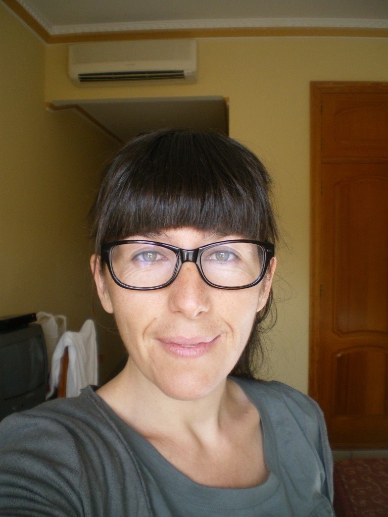 Retrato de la artista María Bueno