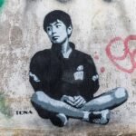 Stencil de Tona en Vang Vieng Laos