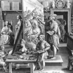 Philip Galle: A Painter's Workshop