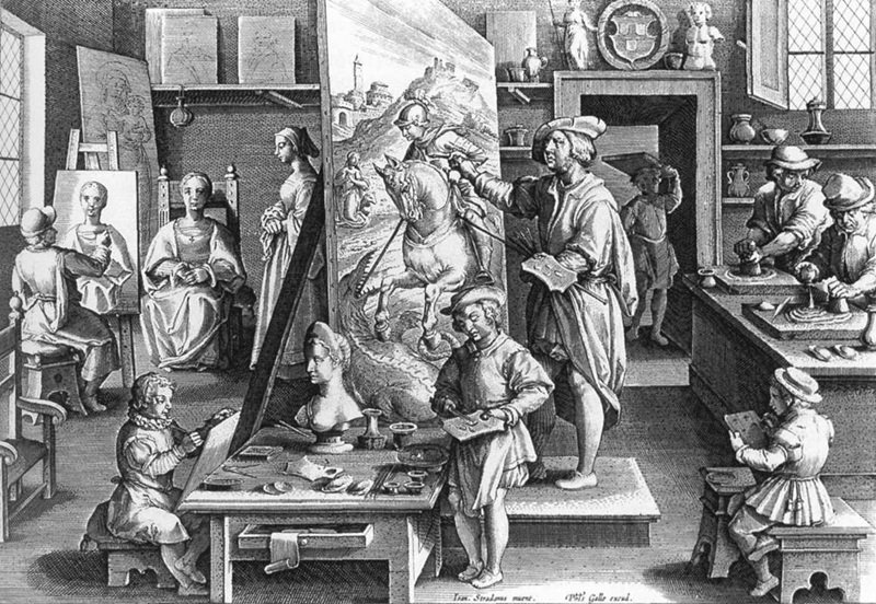 4 Mujeres artistas del Renacimiento: Nelli, Anguissola, Fontana y De Rossi